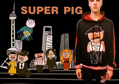 19/20 A/W Pattern Trend Forecast for Menswear -- Super Pig