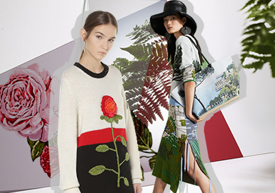 Tropical Plant -- 2020 S/S Pattern for Women's Knitwear