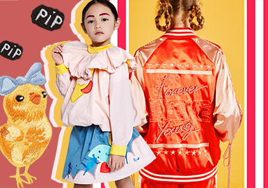 Embroidery -- 2020 S/S Technique Trend for Kidswear