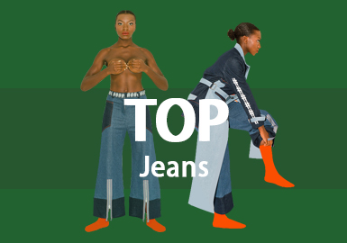 Jeans -- 2019 S/S Women's Hot Item in Market