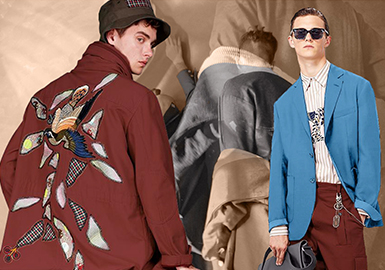 Global Traveler -- 2019 S/S Color Trend Confirmation for Menswear