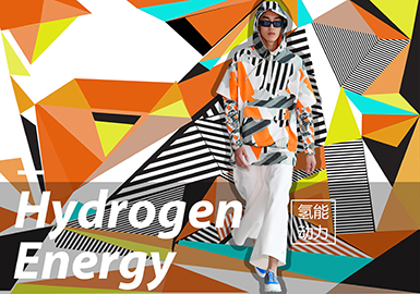 Hydrogen Energy -- 2020 S/S Pattern Trend for Menswear