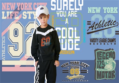 Chic Letters -- 2020 Pre-fall Pattern Trend of Boys' Wear