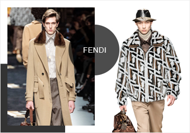 Fendi -- 19/20 A/W Analysis of Catwalk Brands of Menswear