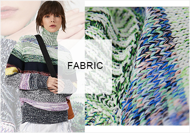 Melange Yarns -- A/W 20/21 Materials&Fabrics Trend for Women's Knitwear