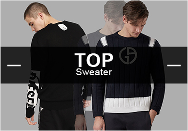 Pullover -- Popular Items in Men's Knitwear Retail Markets