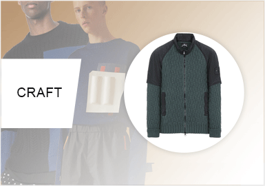 Extreme Panelling -- The Craft Trend for Men's Knitwear