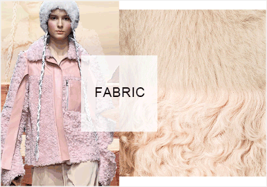 Stylish Wools -- The Fabric Trend for Womenswear Shearling