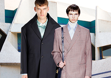 Voluminous Architectural Aesthetics -- The Silhouette Trend for Men's Suits