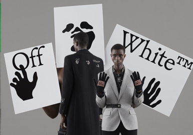 Simplified Street Fashion -- The Catwalk Analysis of Off-White Menswear