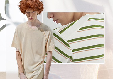 Minimal and Sustainable -- The Silhouette Trend for Men's Knitted T-shirts