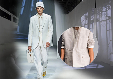 Suits & Sets -- The Comprehensive Analysis of Fabrics on Menswear Catwalks