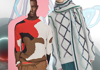Line and Plane -- The Craft Trend for Men's Knitwear