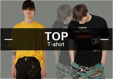T-Shirt -- Recommended S/S 2019 Hot Items in Menswear Markets