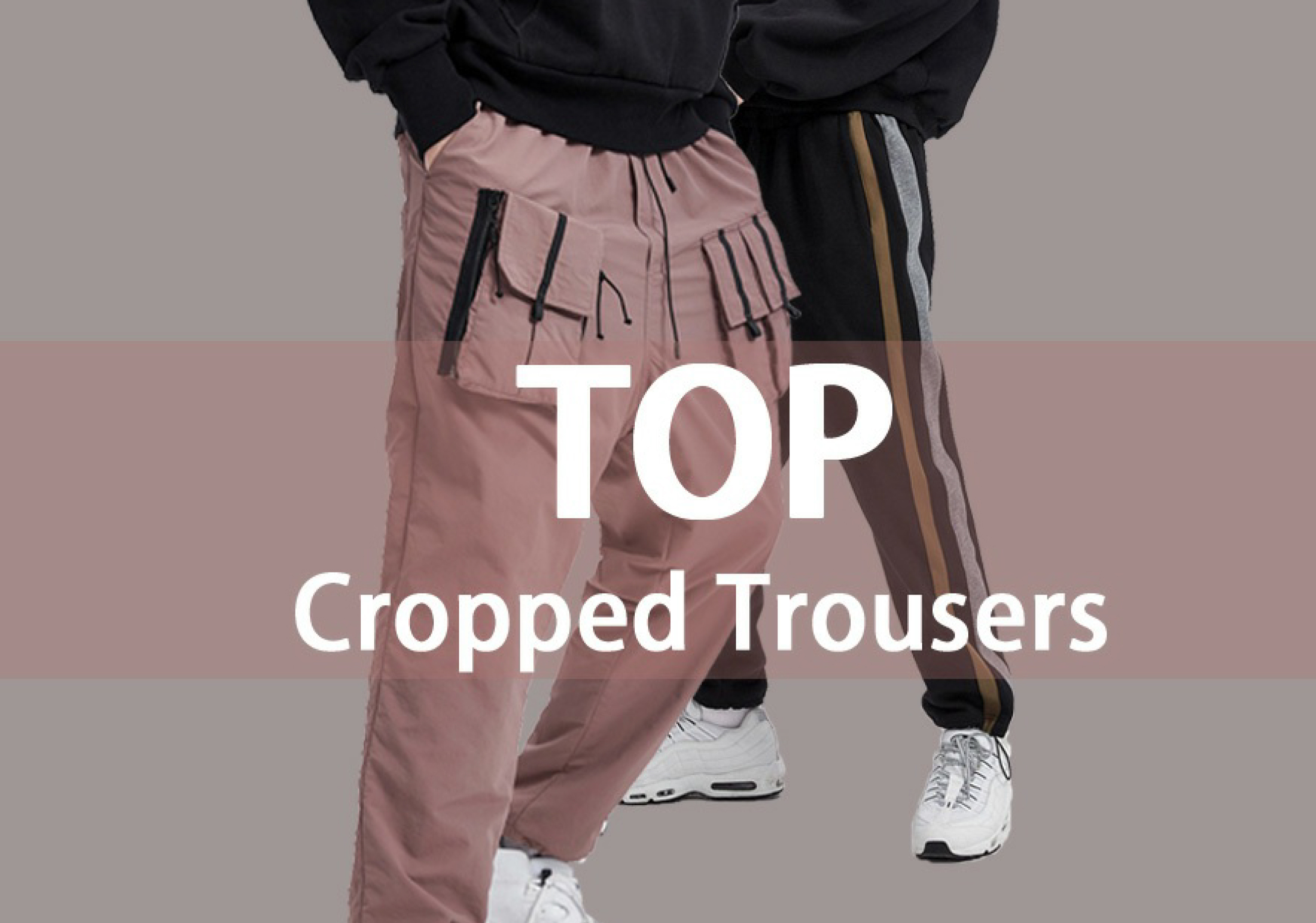 Cropped Trousers -- 18/19 A/W Men's Hot Items