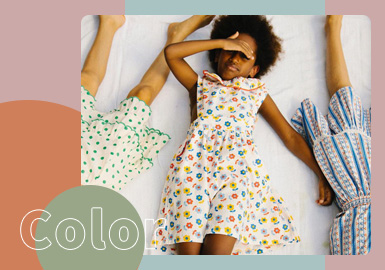 Cool and Joyful Summer Days -- The Color Trend for Girls' Dress