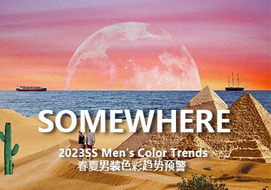 Somewhere -- The Color Trend Forecast for Menswear