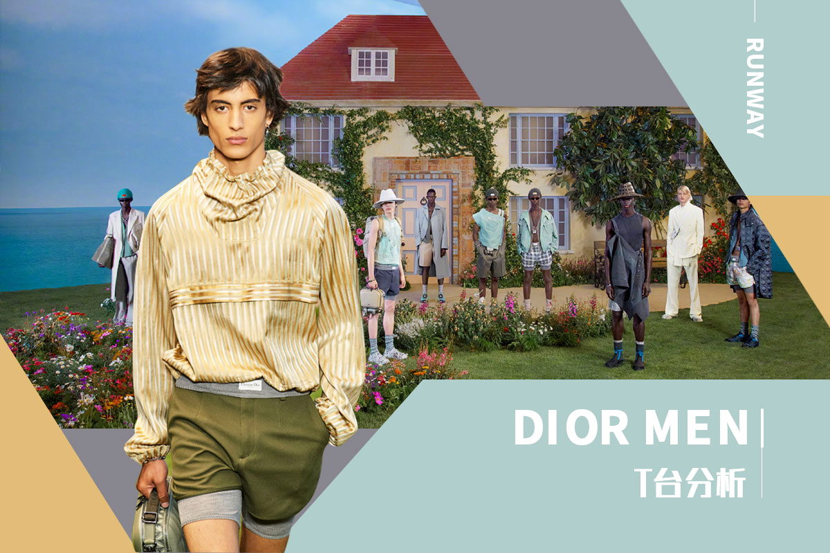 Utopia in Dream -- The Menswear Runway Analysis of Dior Men