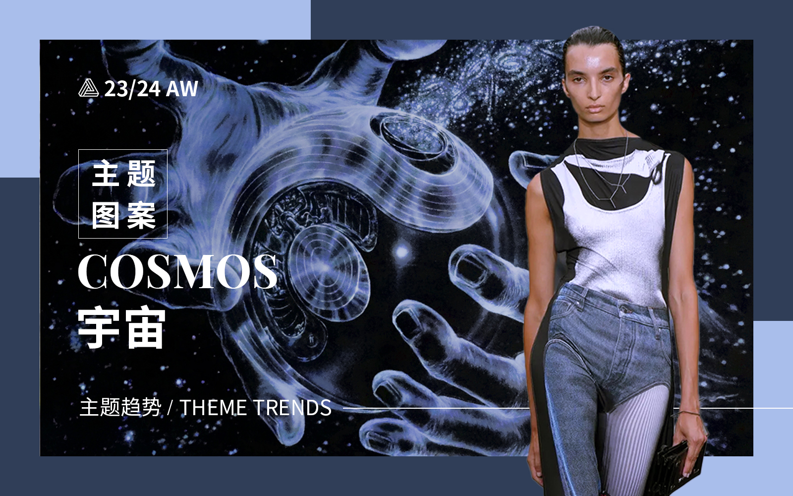 COSMOS -- The A/W 23/24 Thematic Pattern Trend