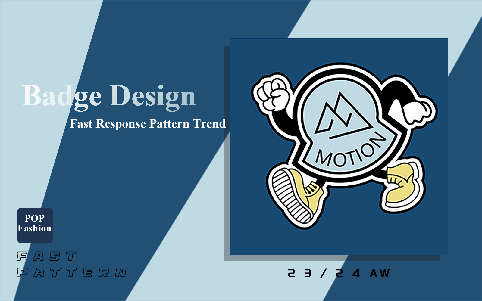 Badge Design -- The Fast-Response Pattern Trend of Menswear