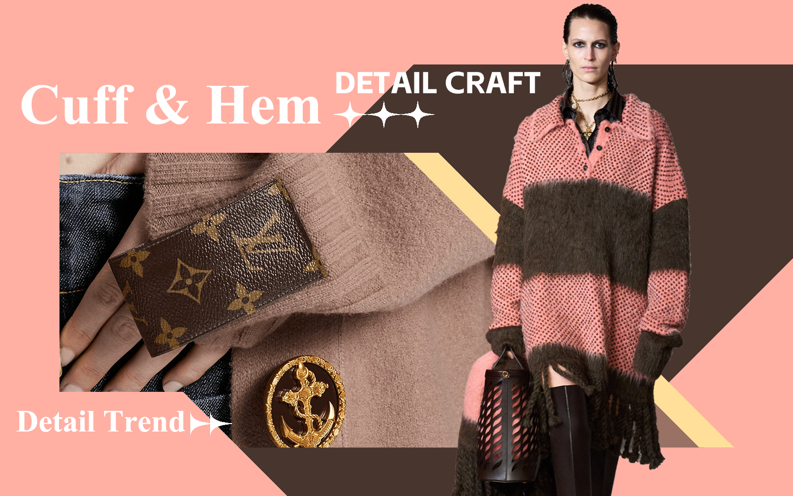 Cuff & Hem -- A/W 24/25 Detail Trend for Women's Knitwear