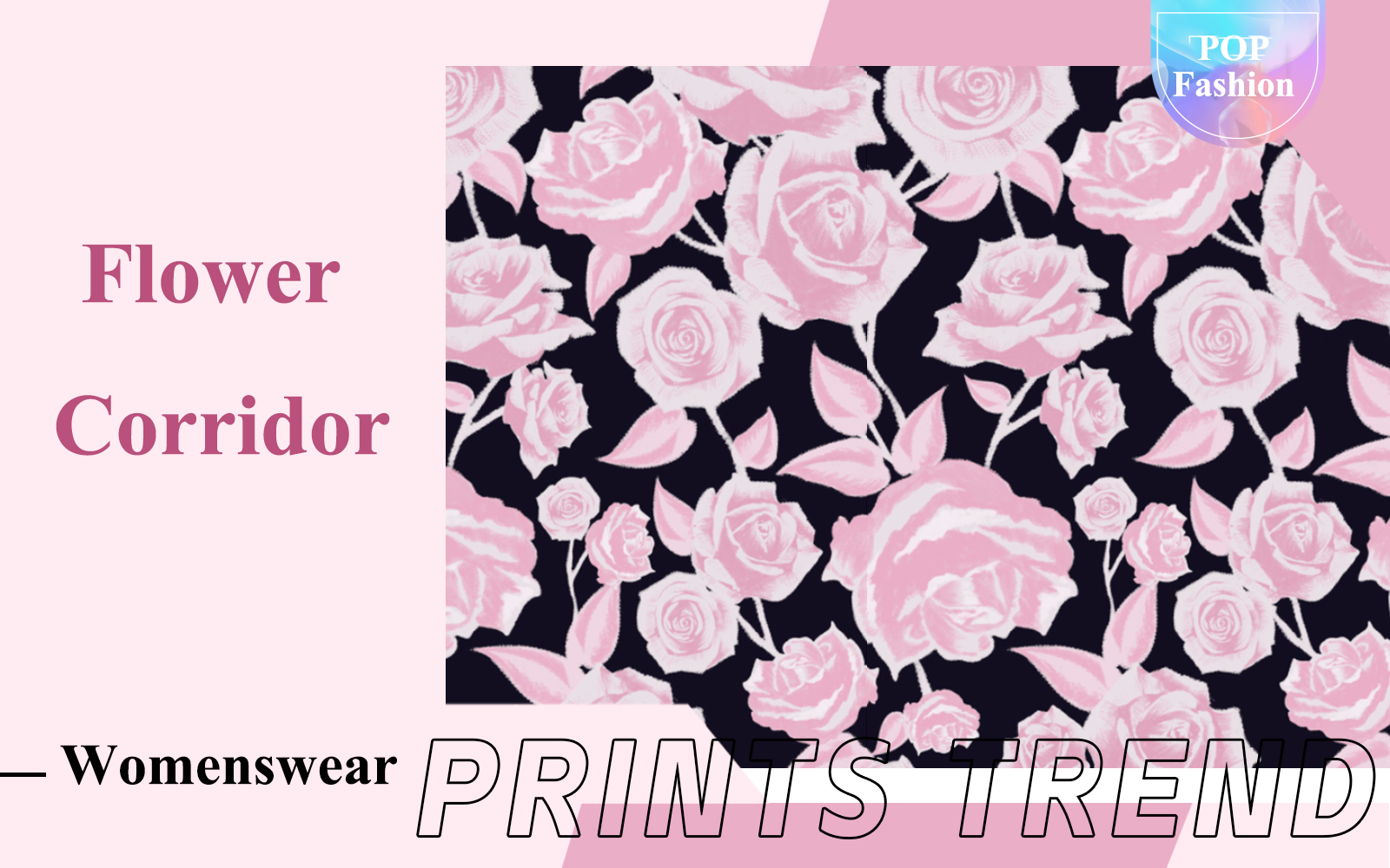 Flower Corridor -- The Pattern Trend for Womenswear
