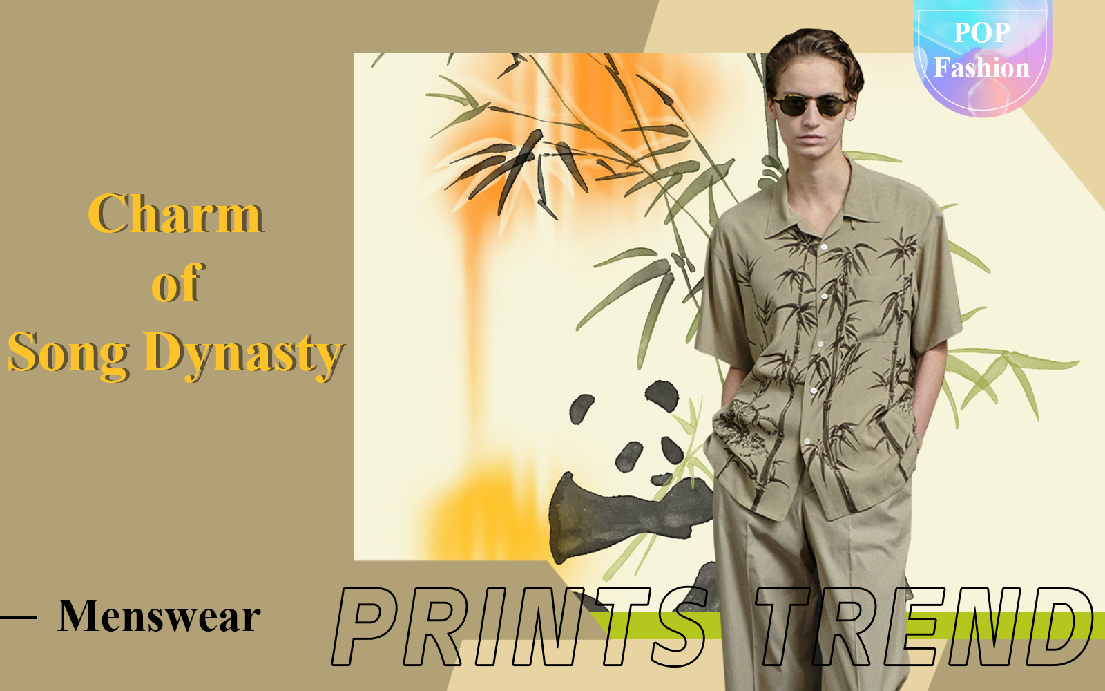 Charm of Song Dynasty -- The Pattern Trend for Menswear