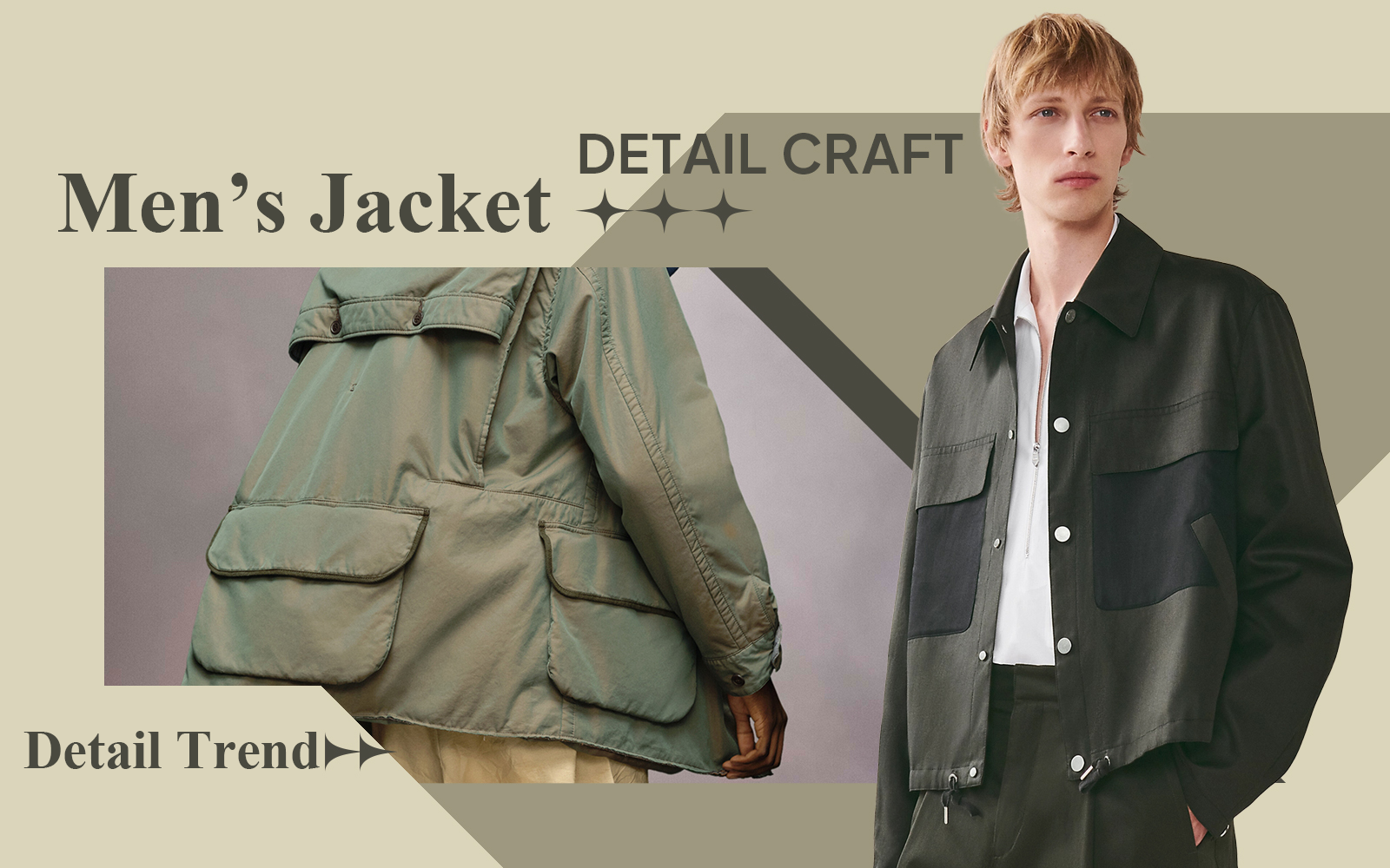 The Detail & Craft Trend for Men's Jacket