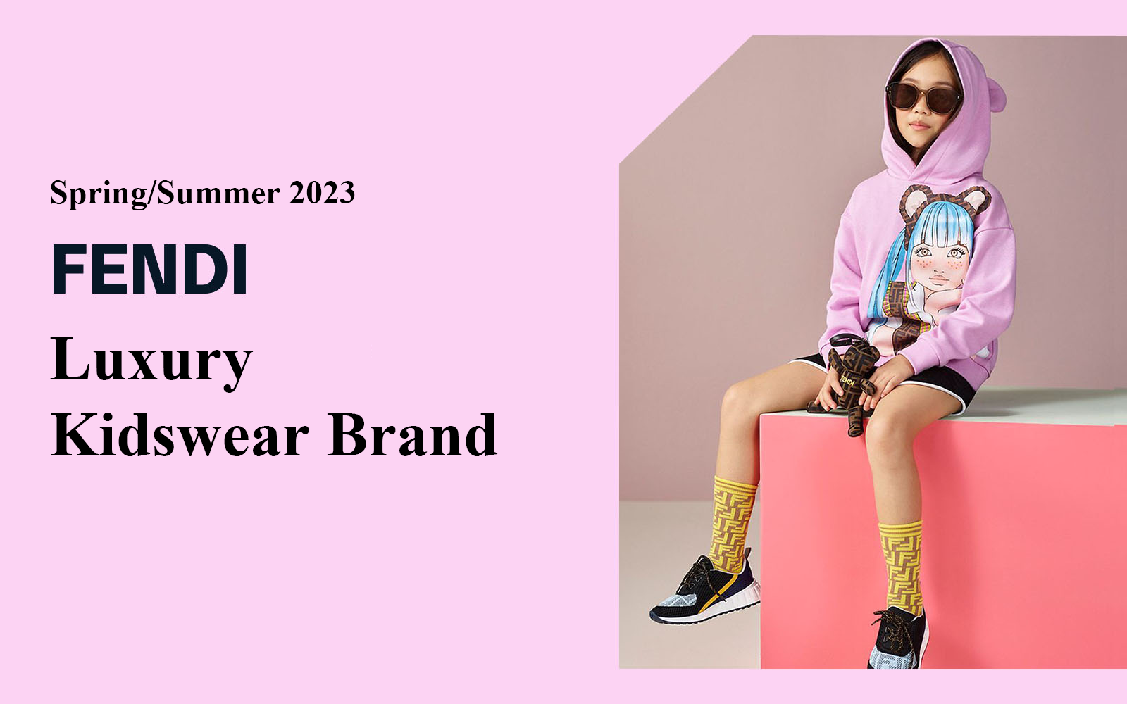 Colorful Visions -- The Analysis of Fendi Kids The Luxury Brand