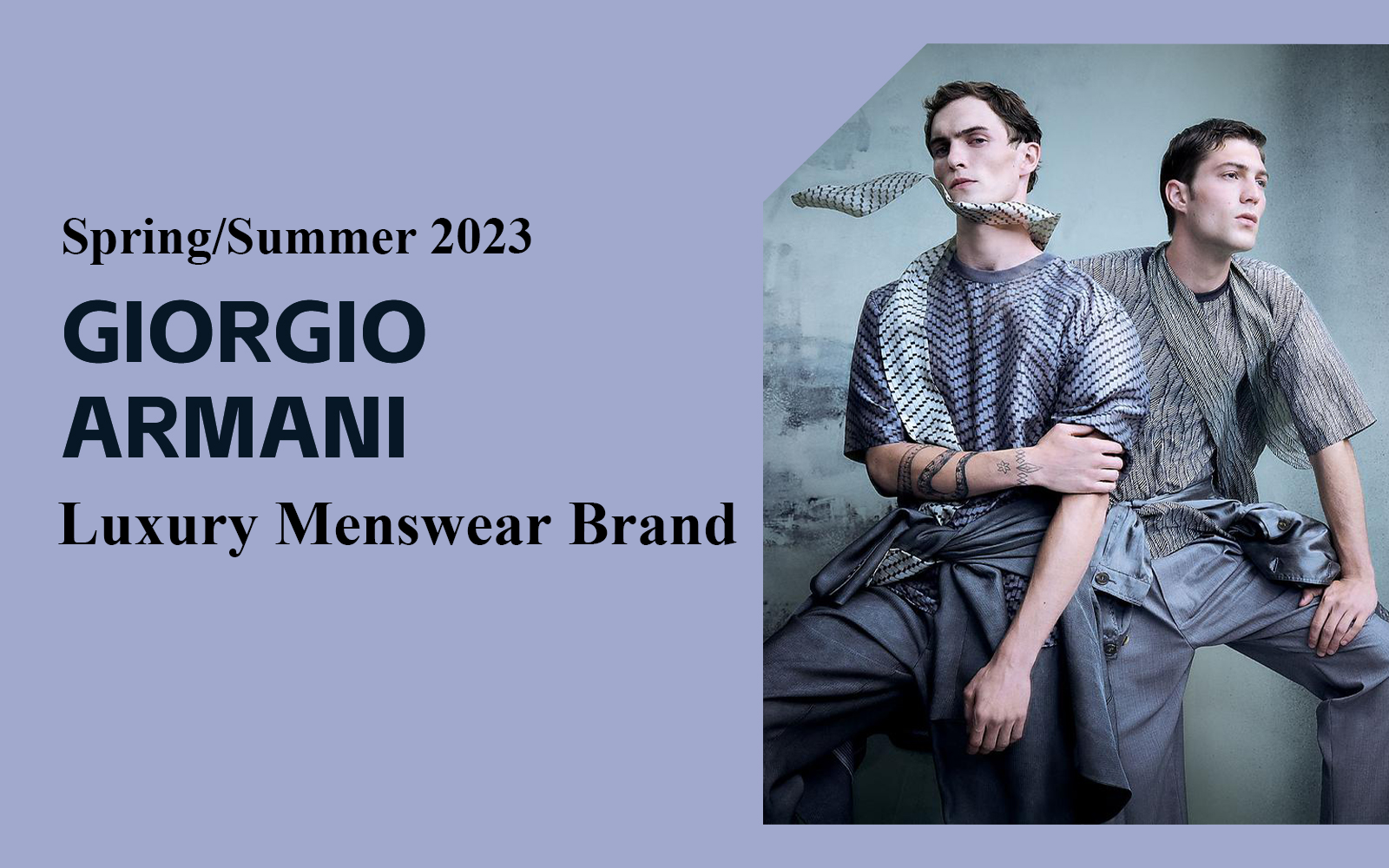 Gentlemanship -- The Analysis of Giorgio Armani The Luxury Menswear Brand