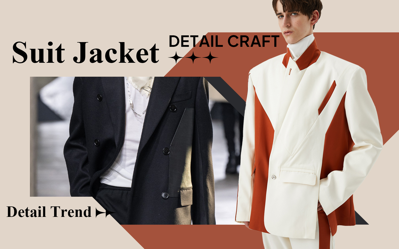 The Detail & Craft Trend for Men's Suit Jacket