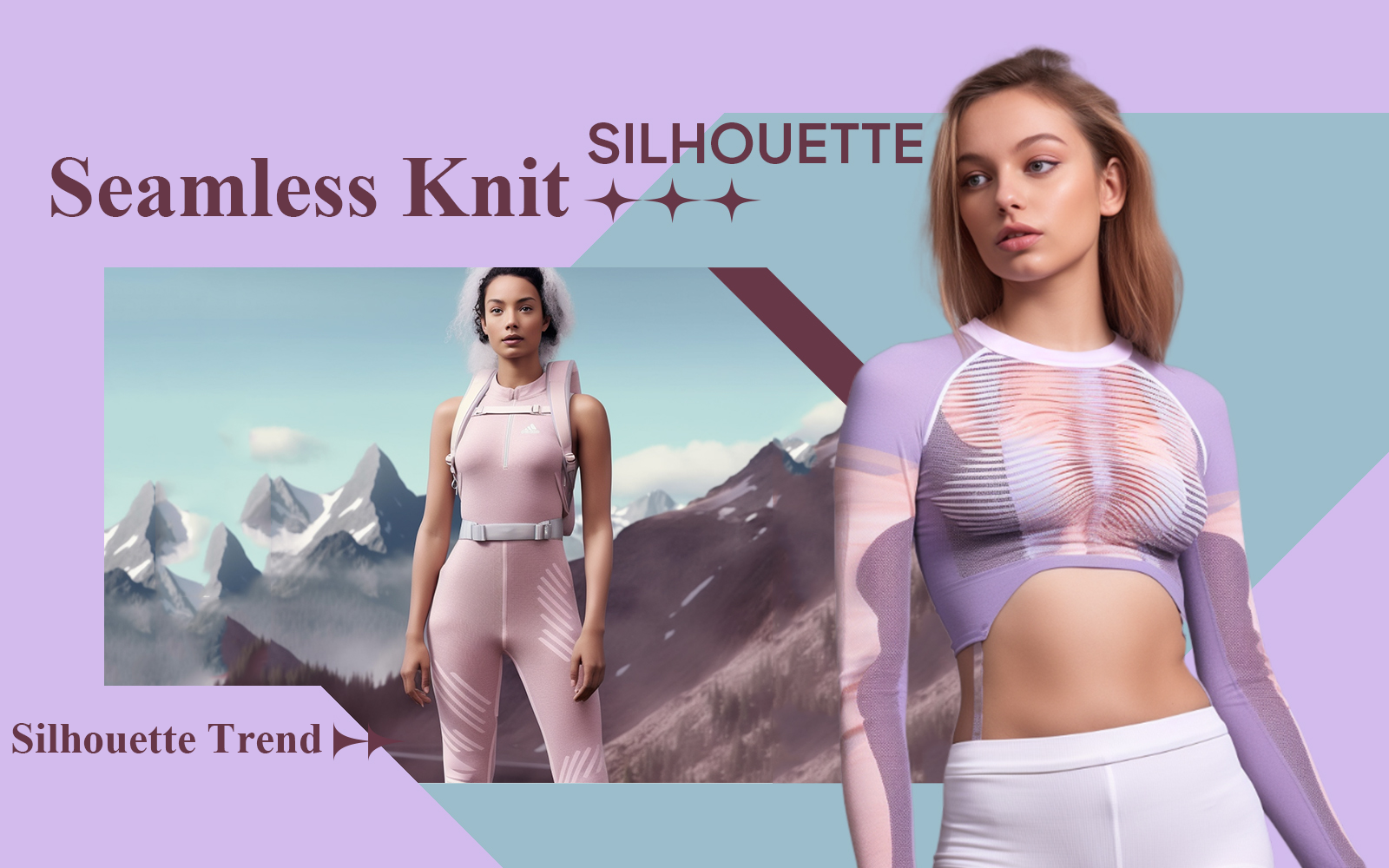 Seamless Knit -- The Silhouette Trend for Yogawear