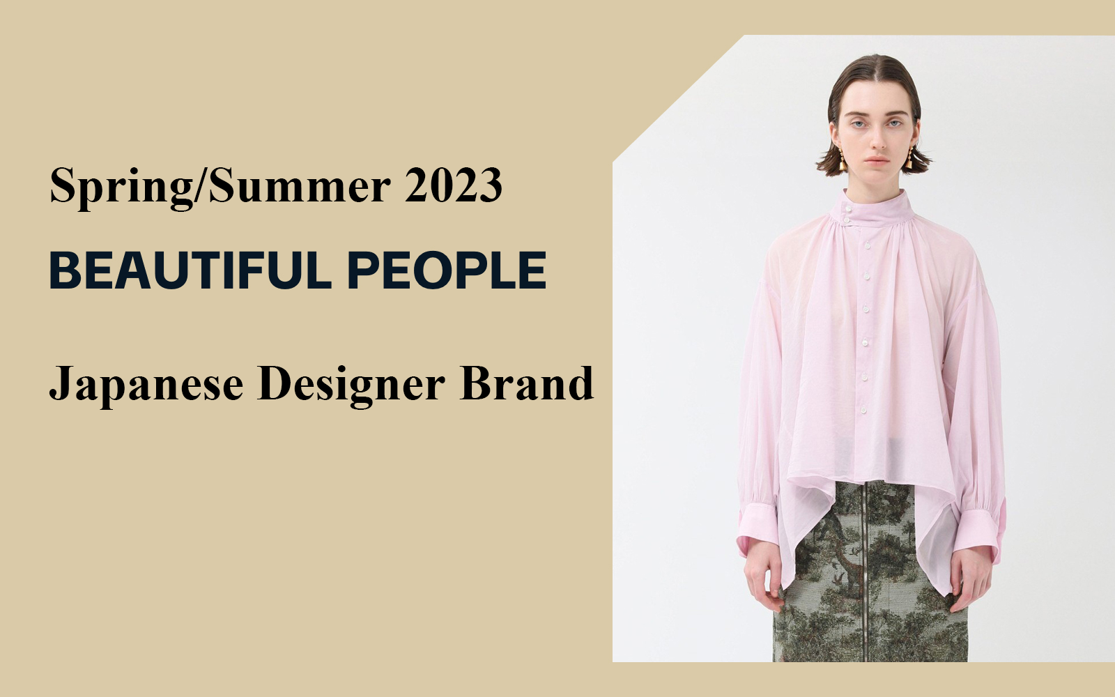 The Analysis of Beautiful People The Japanese Designer Brand