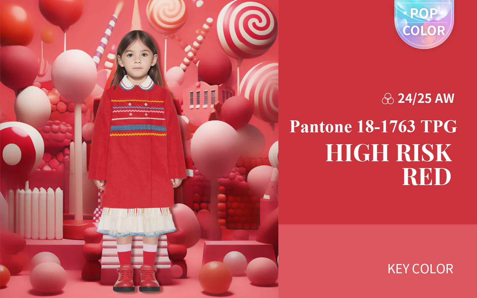 High Risk Red -- The Color Trend for Kidswear