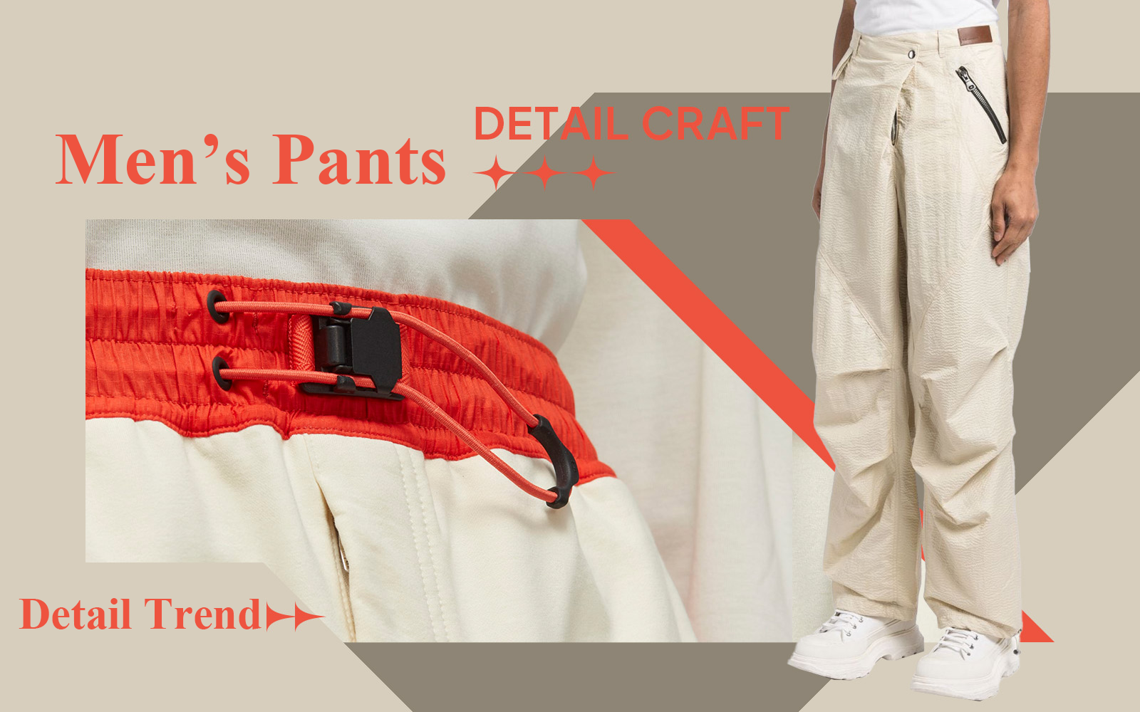 The Detail & Craft Trend for Men's Pants