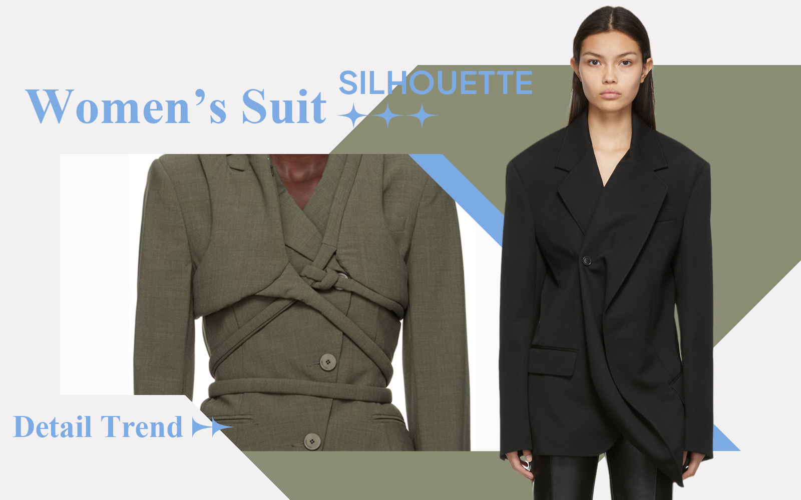 Creative Mind -- The Detail & Craft Trend for Women's Suit
