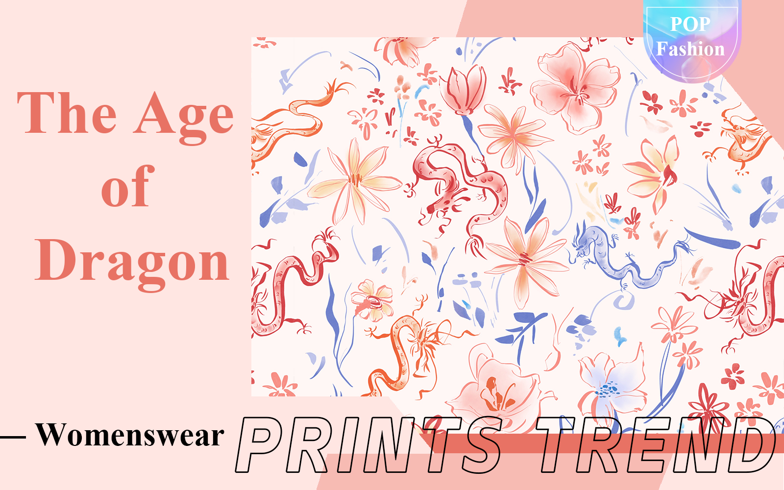 The Age of Dragon -- The Pattern Trend for Womenswear