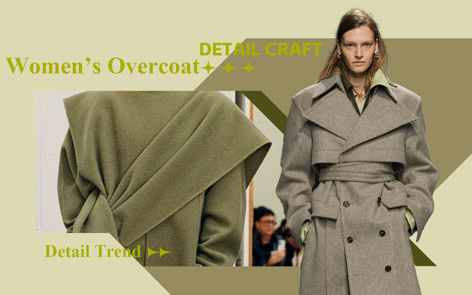The Detail & Craft Trend for Women's Overcoat