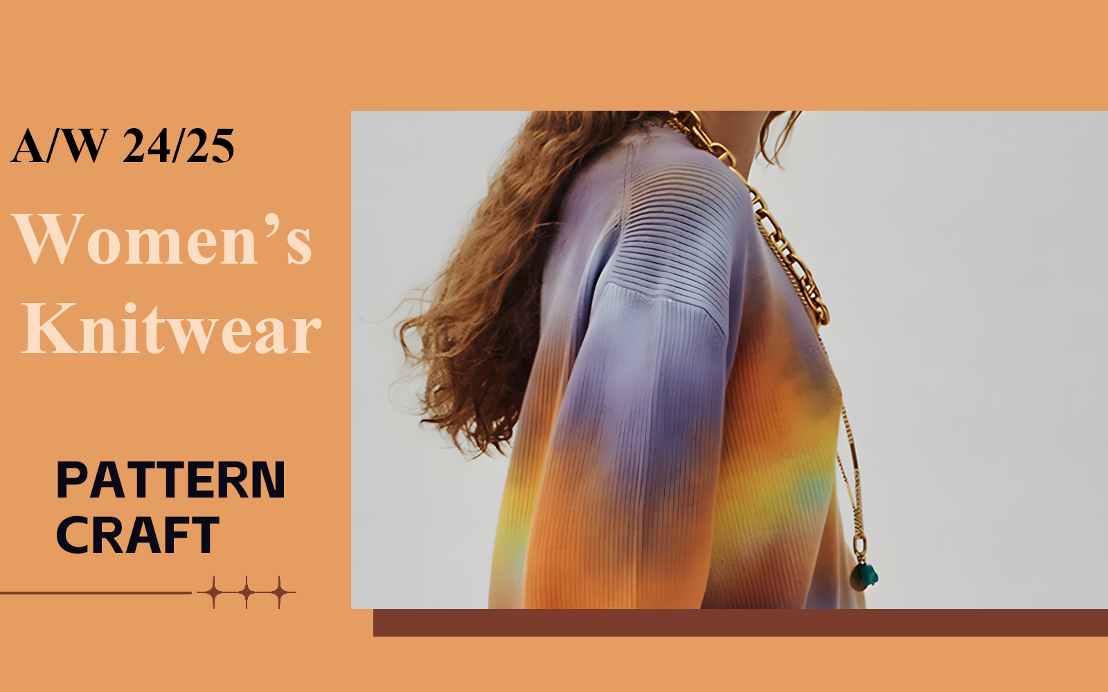 A/W 24/25 Pattern Craft Trend for Women's Knitwear