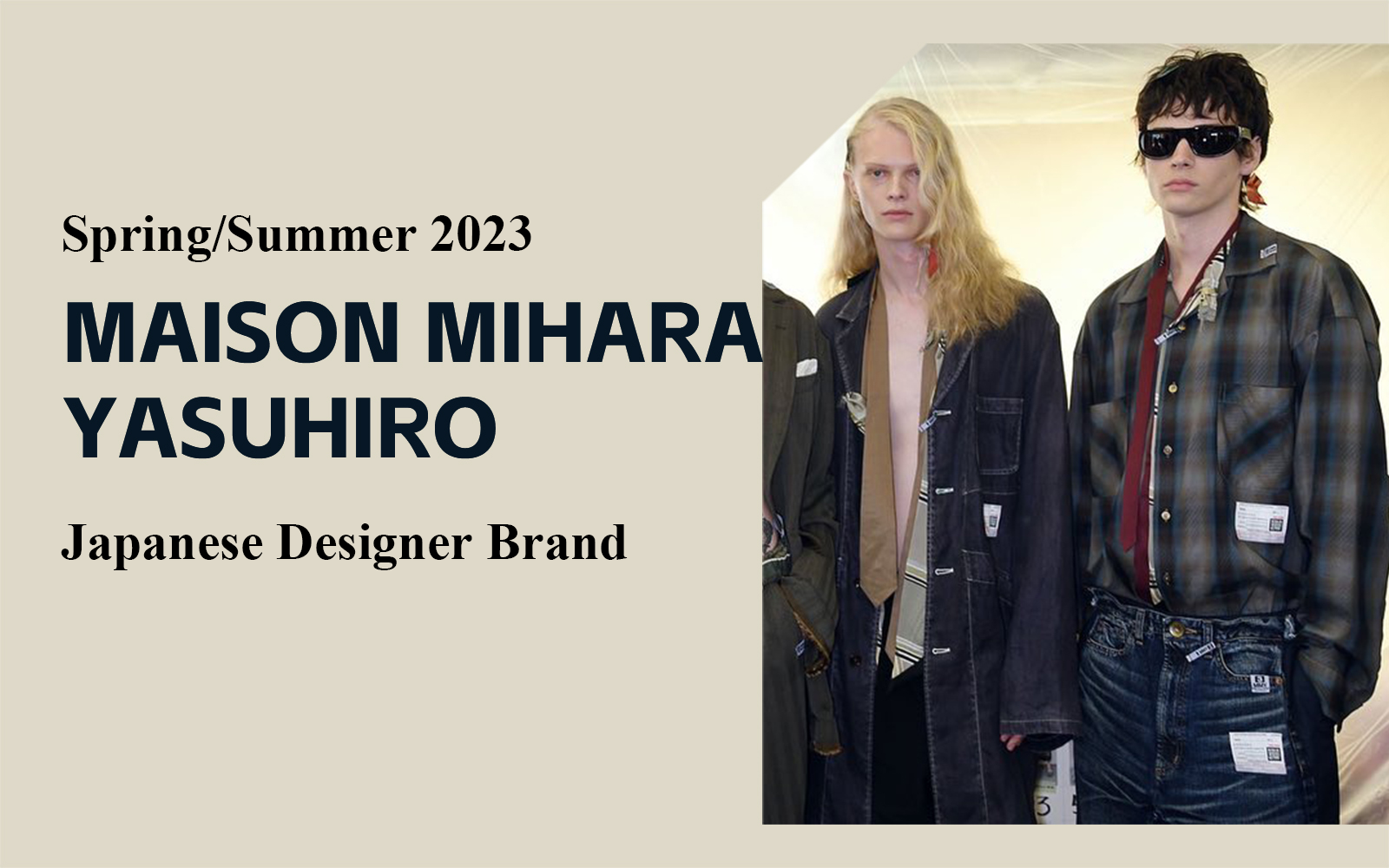 The Analysis of Maison Mihara Yasuhiro The Menswear Designer Brand