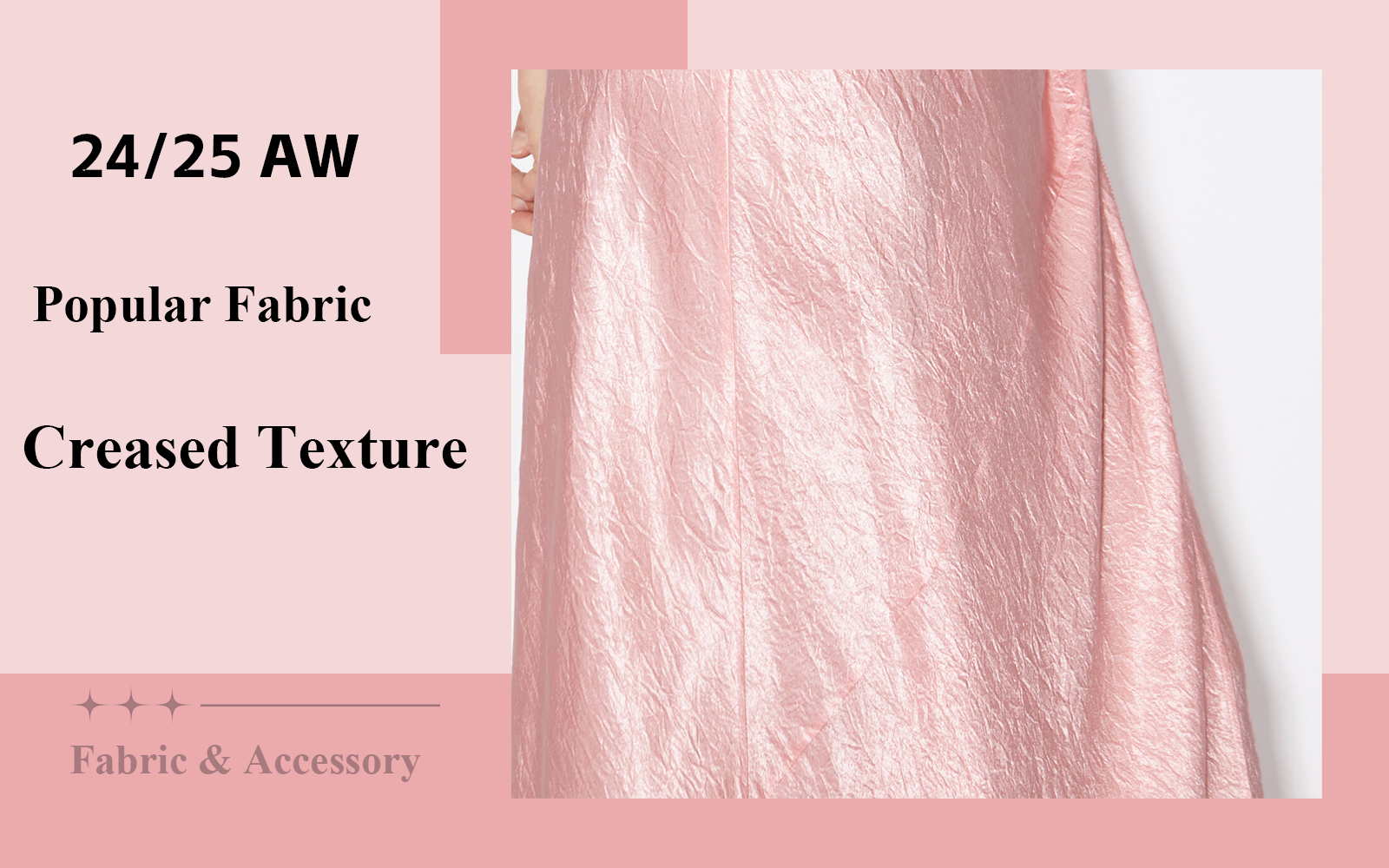 Popular Creased Texture Fabrics