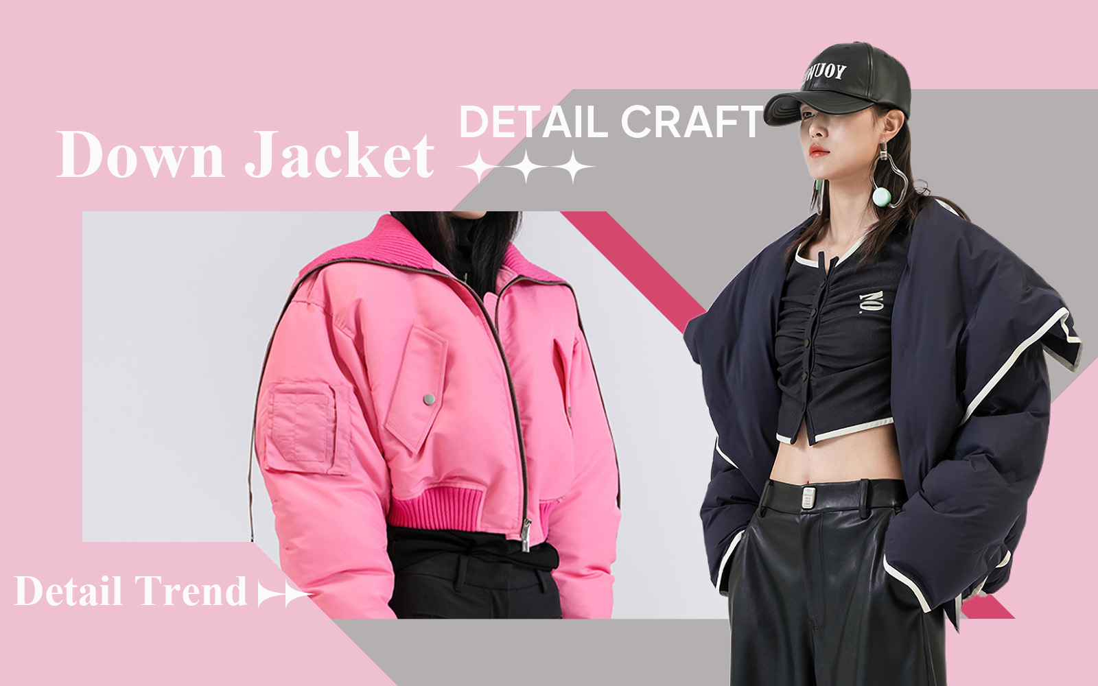 The Detail & Craft Trend for Women's Down Jacket
