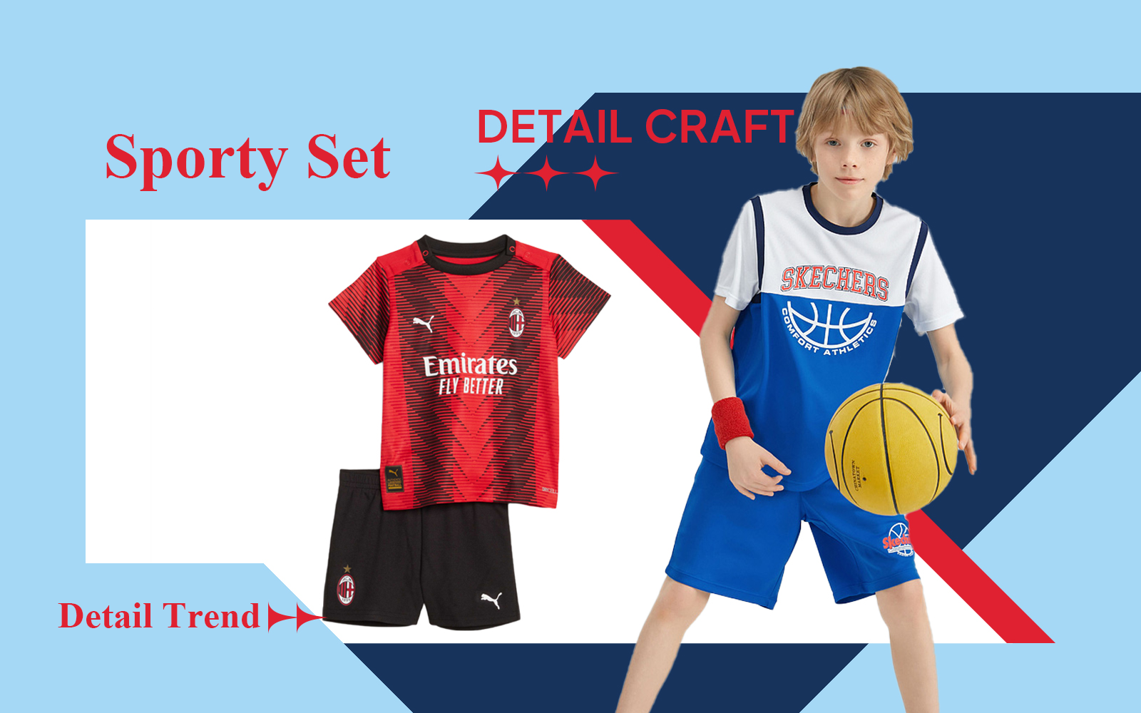 Sporty Set -- The Detail & Craft for Boyswear