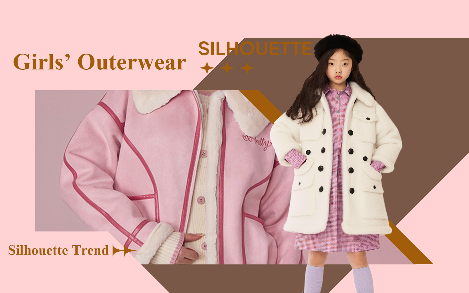 A/W 24/25 Silhouette Trend for Girls' Outerwear
