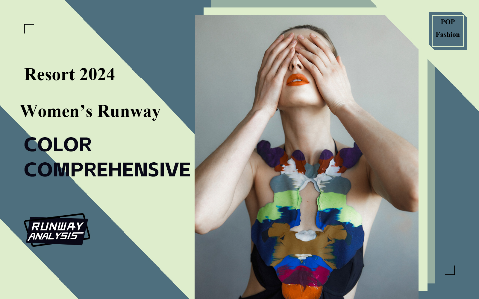 Resort 2024 Comprehensive Color Analysis of Women's Runway Show