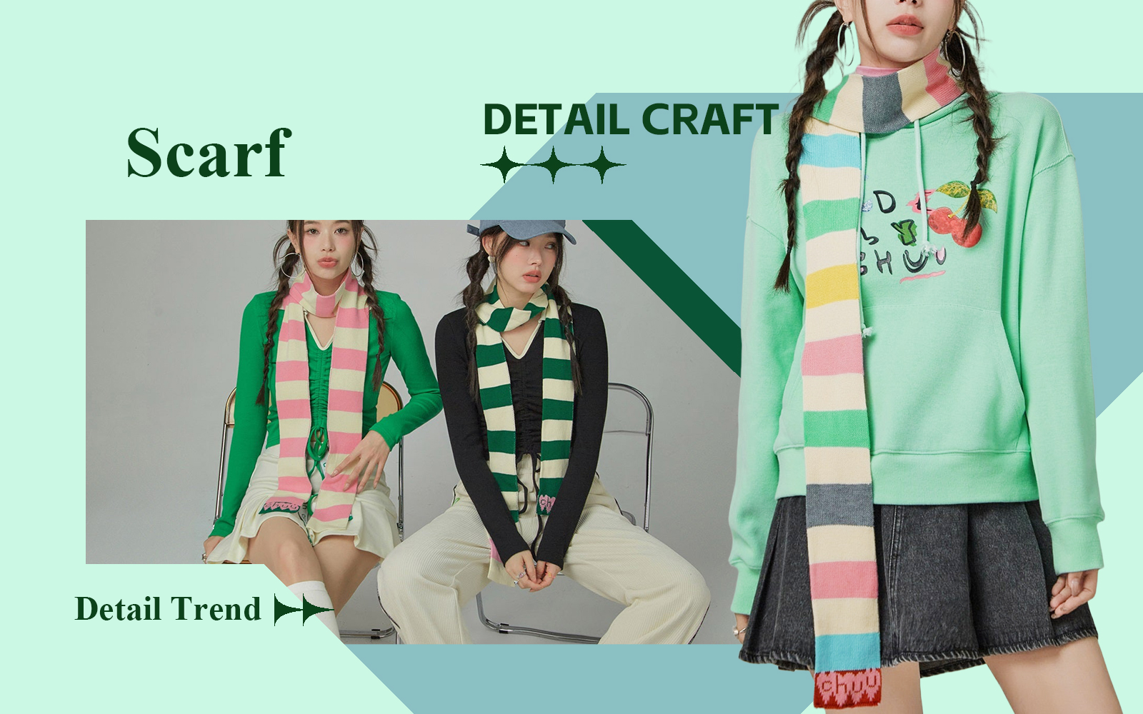 The Detail & Craft Trend for Scarves
