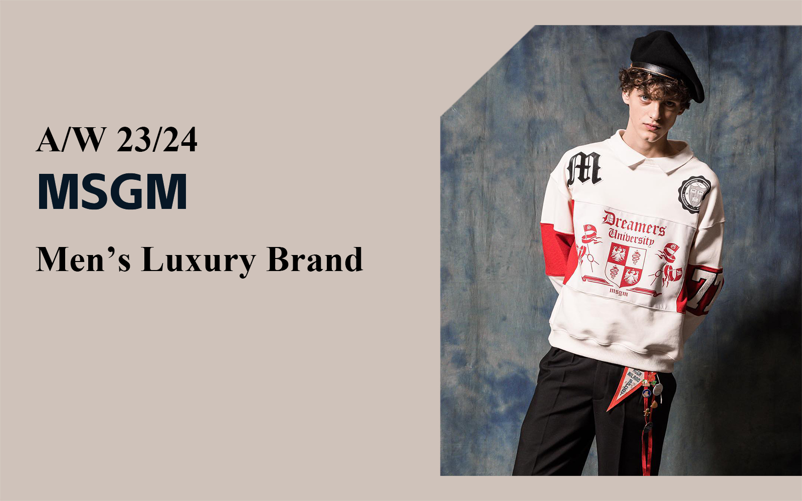 The Analysis of MSGM The Luxury Menswear Brand