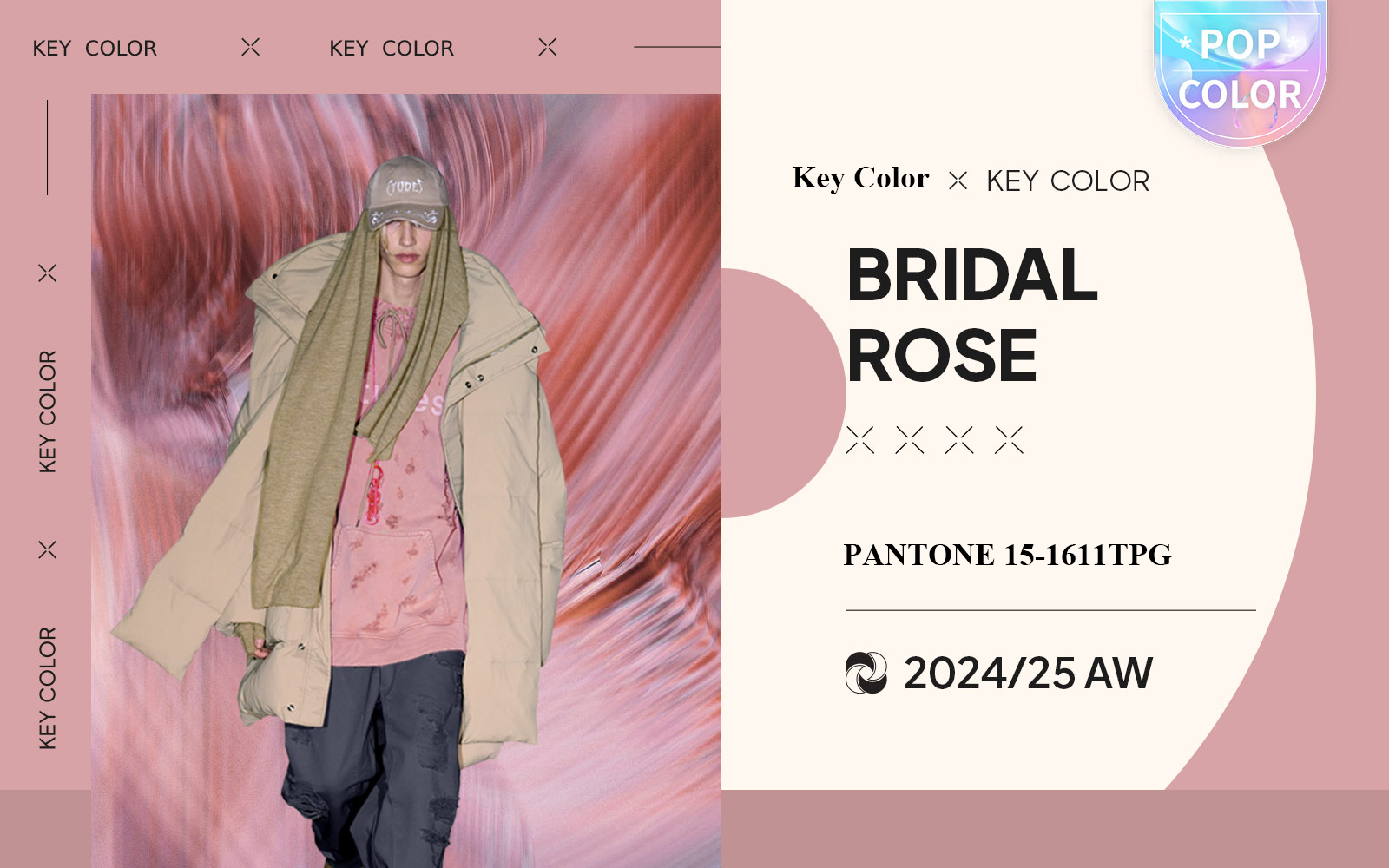 Bridal Rose -- The Color Trend for Menswear