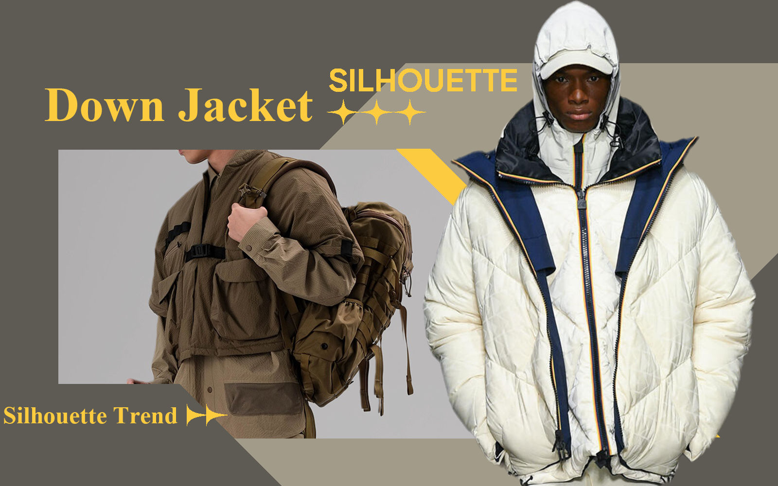 Urban Functionality -- The Silhouette Trend for Men's Down Jacket