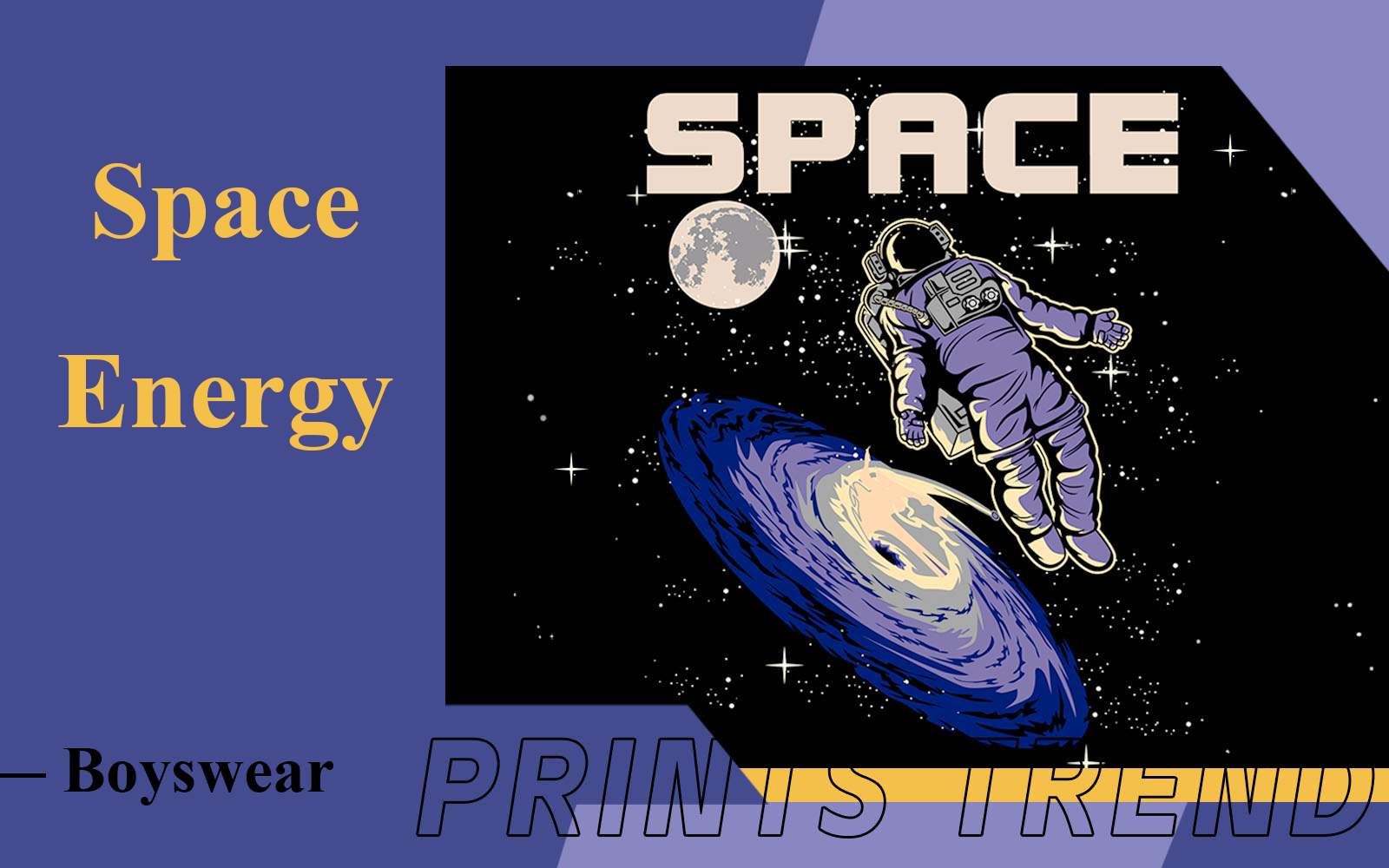 Space Energy -- The Pattern Trend for Boyswear